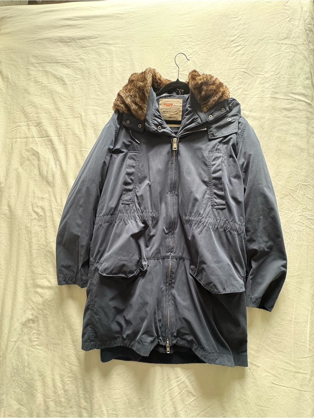 Aritzia TNA Britannia 3-in-1 Utility Parka / Dark Navy / Size Large